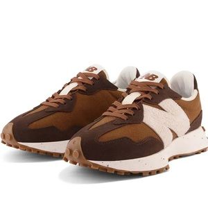 New Balance Women's 327 SL WS327SL Width B Brown Lifestyle Shoes Sneakers Retro